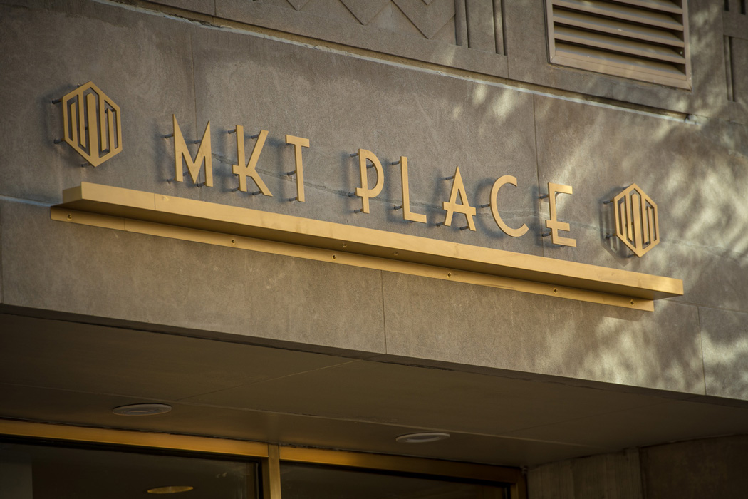 MKT Place entrance sign in Wilmington